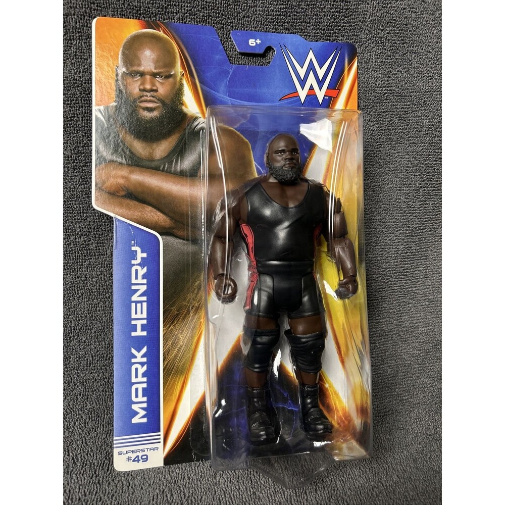 Mattel WWE Basic Series Mark Henry Superstar #49 Action Figure